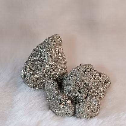 Pyrite cluster raw