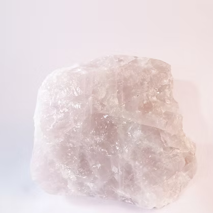 Raw Rose quartz